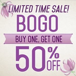 Summer BOGO 50% off sale!!☀️